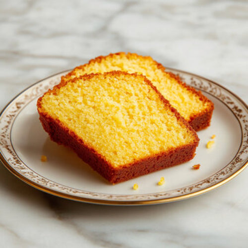 SAFFRON SLICE CAKE