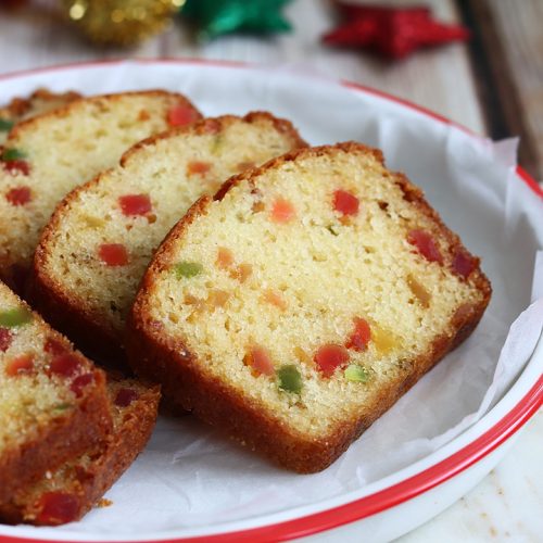 TUTTIFRUTI SLICE CAKE